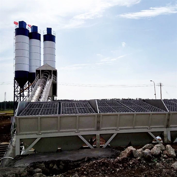 belt conveyor concrete batching plant (5)
